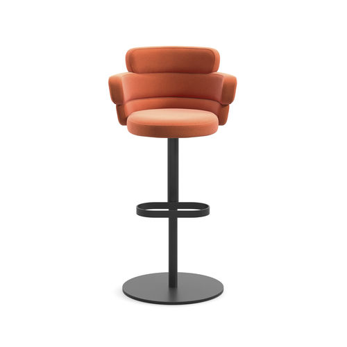 Moderner Barstuhl - DAM XL ST-S-A - arrmet - für den Innenraum / Stoff / Leder