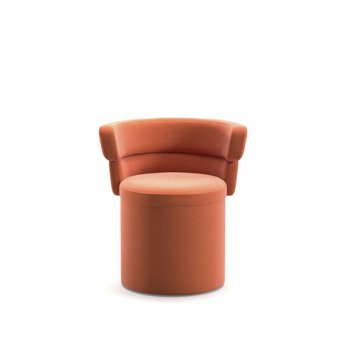 Moderner Stuhl - Dam TUB - arrmet - für den Innenraum / Stoff / Leder