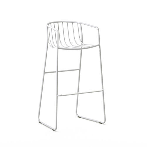 Moderner Barstuhl - Randa Nude ST - arrmet - für Außenbereich / für den Innenraum / Trevira CS®