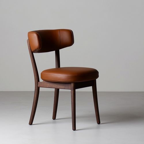 Restaurantstuhl / skandinavisches Design - Bold Soul WOOD - arrmet - für den Innenraum / Leder / Stoff