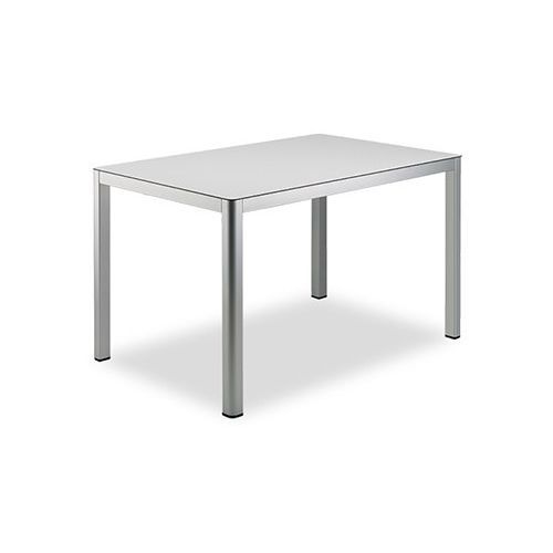 Moderner Tisch - LA TABLE  - arrmet - HPL / Gestell aus Metall / rechteckig