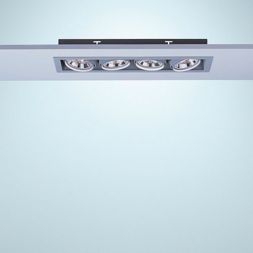 Strahler für Deckeneinbau - CARDAN - LFF - LED / Halogen / rund