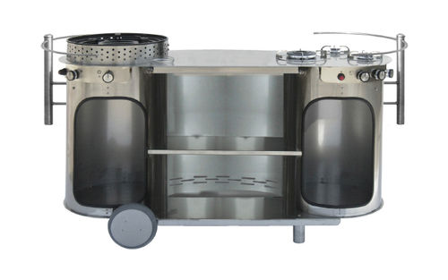 Edelstahl-Profiküche - BONGOS : TUS BG 005 PRO - Emme Group - Modul / mobil