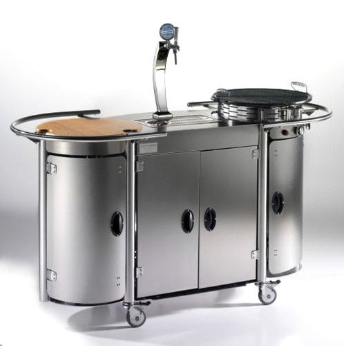 Getränkewagen - BONGOS : BER BG 55LT - Emme Group - für Profiküchen / gekühlt / Edelstahl