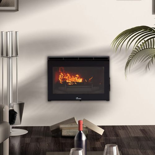 Holzkamin - NEPAL - Lacunza - Einbau / Einseitig / geschlossene Feuerstelle