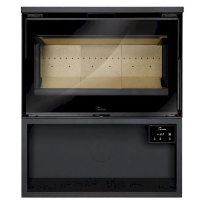 Holz-Kaminofen - PARIS 700 - Lacunza - 5 kW...10 kW / bodenstehend / modern