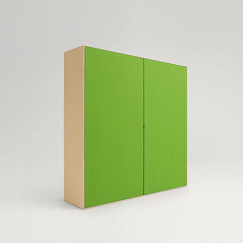 Moderner Kleiderschrank - EDEL - PAOLA LENTI - lackiertes Holz / mit Schwingtür