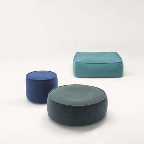 Modernes Sitzkissen - FLOAT - PAOLA LENTI - Stoff / rund / rechteckig