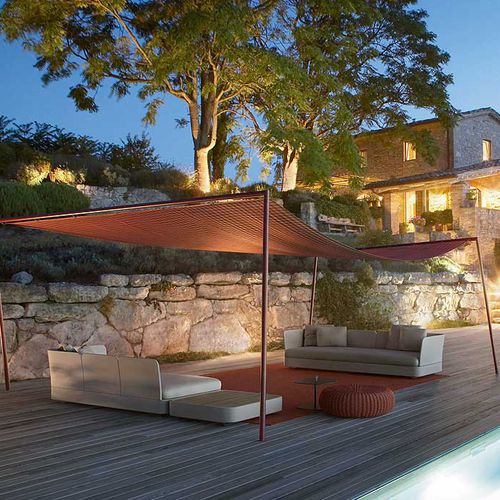 Modulsofa - COVE - PAOLA LENTI - Eck / modern / für Garten