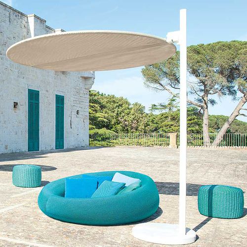 Moderne Récamiere - EASE - PAOLA LENTI - Stoff / Polyester / für Garten