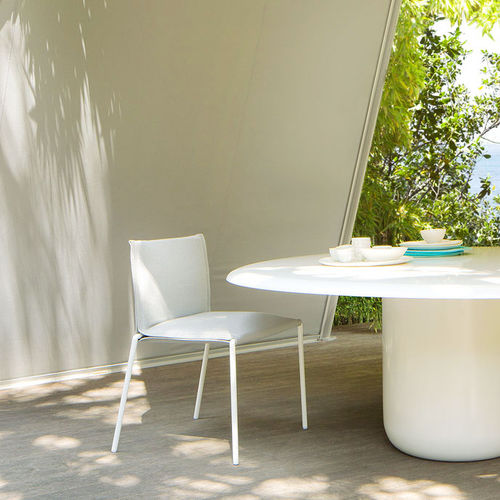 Moderner Stuhl - MAE - PAOLA LENTI - für Außenbereich / für den Innenraum / Stoff