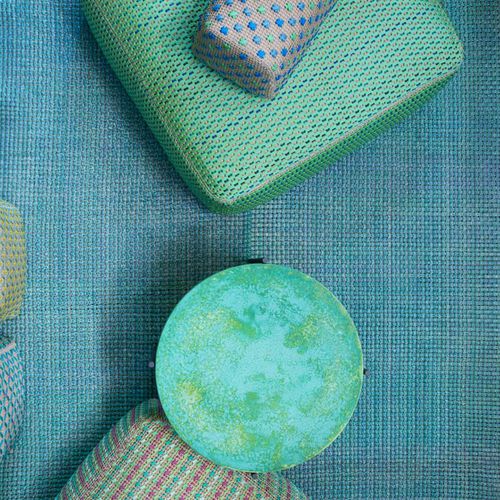 Moderner Teppich - HIDA - PAOLA LENTI - einfarbig / rechteckig / gewebt