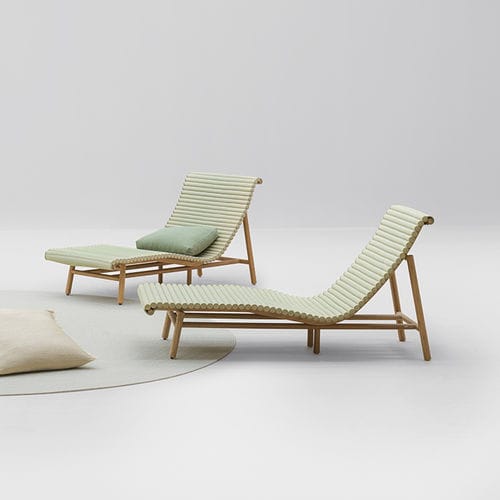 Moderne Liege - SHIBUSA - PAOLA LENTI - Bambus / für Außenbereich / von Francesco Rota