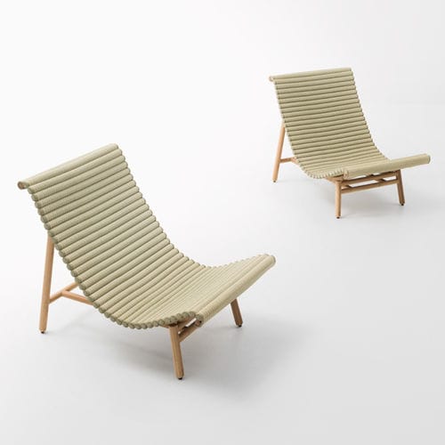 Moderner Sessel - SHIBUSA - PAOLA LENTI - Bambus / von Francesco Rota / für Außenbereich