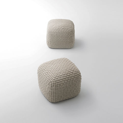 Modernes Sitzkissen - DUVÉ - PAOLA LENTI - Leinen / Polyester / quadratisch
