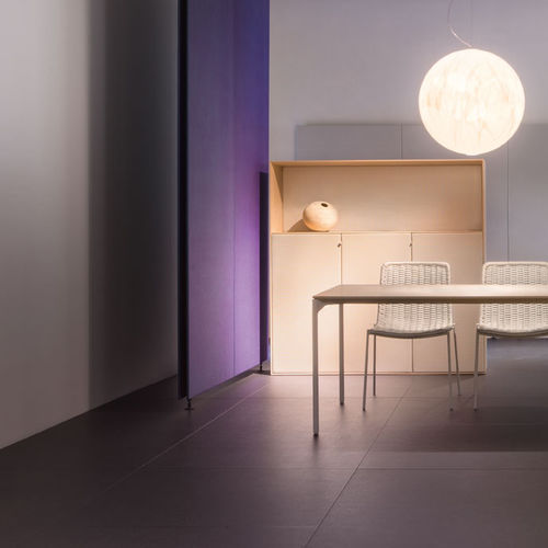Hohes Sideboard - EDEL - PAOLA LENTI - modern / lackiertes Holz / modular