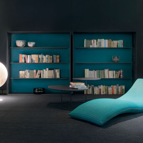 Modernes Bücherregal - EDEL - PAOLA LENTI - lackiertes Holz / weiß