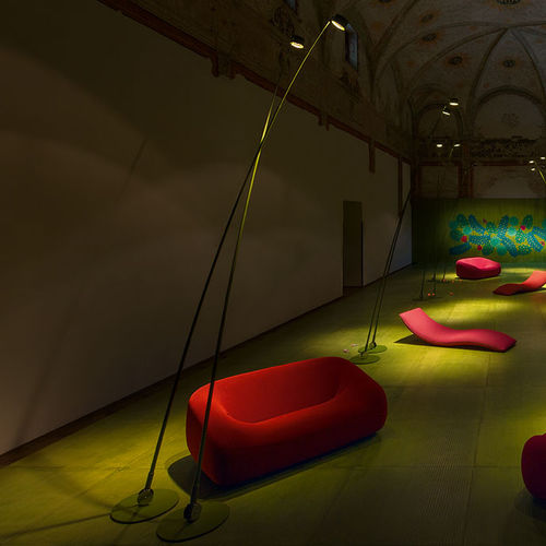 Modernes Sofa - SMILE - PAOLA LENTI - für Garten / Stoff / Polyester