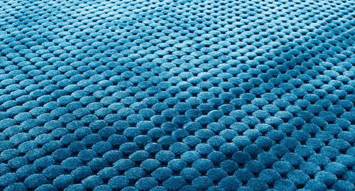Moderner Teppich - CROWN  - PAOLA LENTI - gepolstert / einfarbig / Wolle