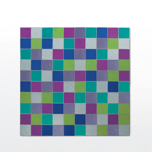 Moderner Teppich - QUADRI  - PAOLA LENTI - Streifenmuster / Wolle / Filz