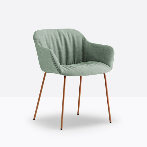 Moderner Stuhl - BABILA XL 2733R - PEDRALI - für den Innenraum / Polypropylen / Gestell aus Stahl