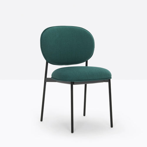 Moderner Stuhl - BLUME 2950 - PEDRALI - für den Innenraum / Stoff / Gestell aus Aluminium