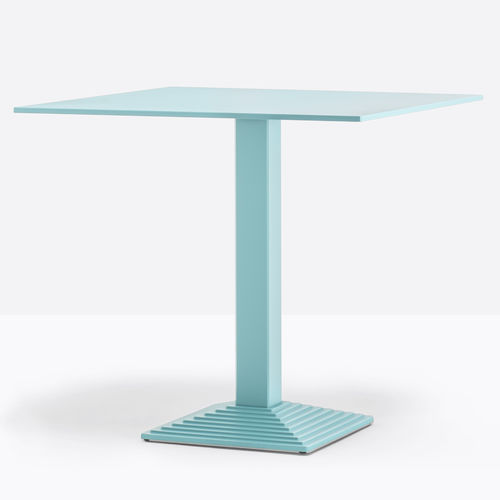 Moderner Bistrotisch - STEP 4620 - PEDRALI - Metall / Gestell aus Eiche / Gestell aus Stahl