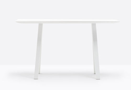 Moderner Stehtisch - ARKI ARK107 - PEDRALI - Laminat / Gestell aus Stahl / rechteckig