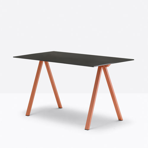 Bodenstehender Schreibtisch - arki-desk ark7 - PEDRALI - modern / Laminat / gerade