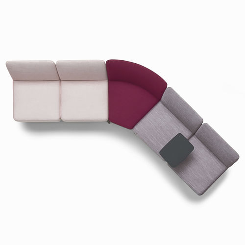 Modulsofa - SOCIAL DSO_45C - PEDRALI - Eck / modern / Stoff