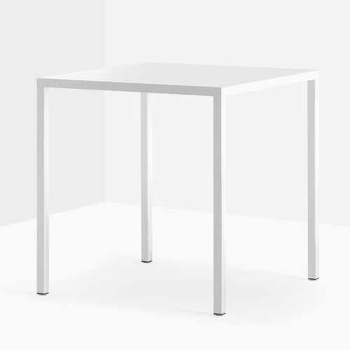 Moderner Tisch - FABBRICO TFA - PEDRALI - galvanisiertem Stahl / Gestell aus galvanisiertem Stahl / rechteckig