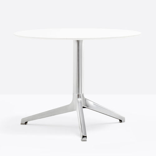 Moderner Couchtisch - YPSILON 4793 - PEDRALI - Aluminium / Gestell aus Aluminium / rund