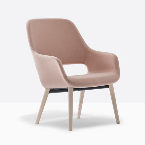 Moderner Sessel - BABILA COMFORT 2759 - PEDRALI - Stoff / blau / gelb
