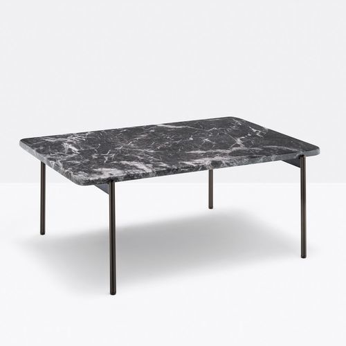 Moderner Couchtisch - blume BLT_90X60 - PEDRALI - Laminat / Marmor / NTM Fenix®