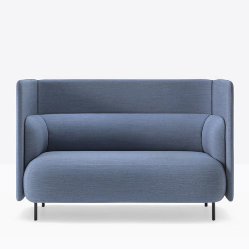 Modernes Sofa - Buddyhub - PEDRALI - Stoff / mit Armlehnen / mit hoher Rückenlehne