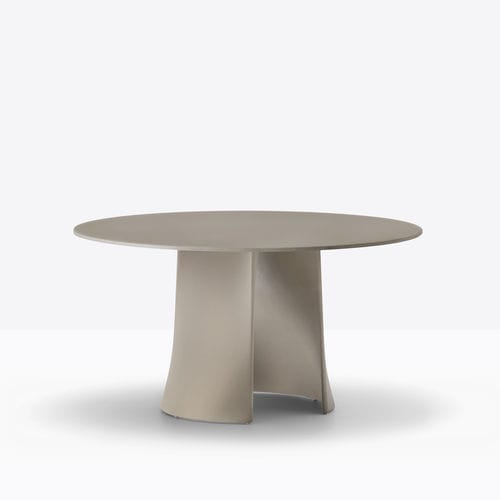 Moderner Tisch - ANEMOS - PEDRALI - Aluminium / Gestell aus Aluminium / rund