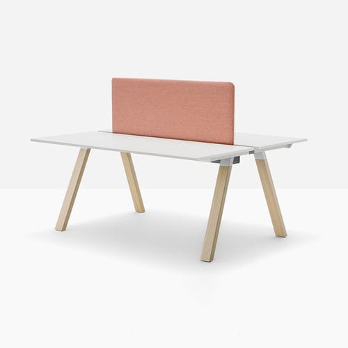 Schreibtisch für Open Space - arki-table ARK9W - PEDRALI - bodenstehend / für 2 Personen / für 4 Personen