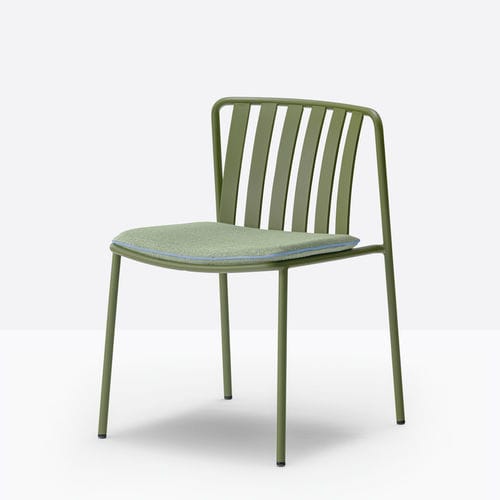 Moderner Stuhl - coney 3640 - PEDRALI - für Außenbereich / Stahl / Gestell aus Stahl