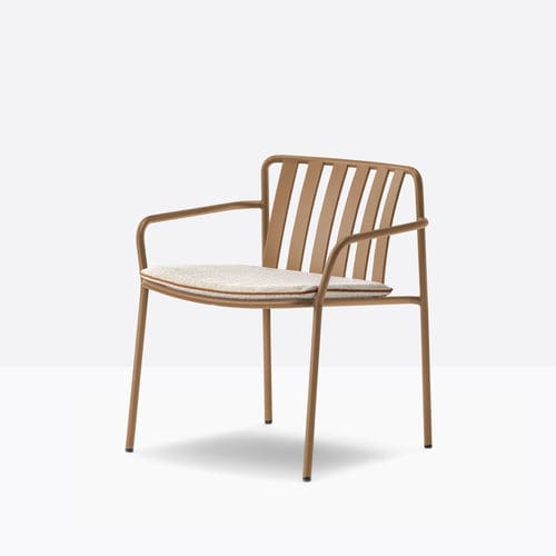 Moderner Sessel - coney 3649 - PEDRALI - Stoff / Stahl / Stahl