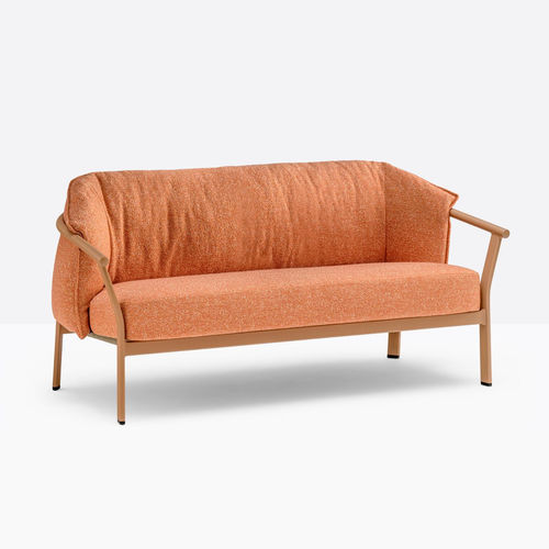Modernes Sofa - lamorisse 3682 - PEDRALI - für Außenbereich / Stoff / mit Armlehnen