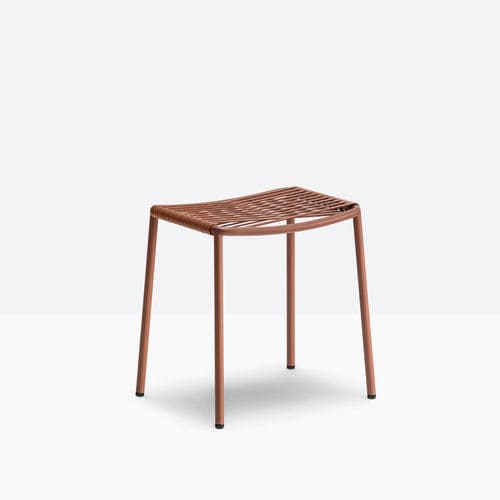 Moderner Hocker - philía 3903 - PEDRALI - PVC / Gestell aus Stahl / stapelbar
