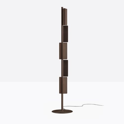 Stehleuchte - kawara L010T/A - PEDRALI - extrudiertes Aluminium / modern / mit Kabel