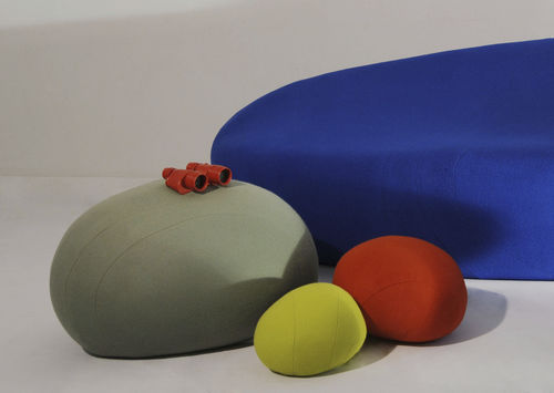 Sitzkissen / originelles Design - COLORSTONES - SMARIN - Stoff / rund / modular