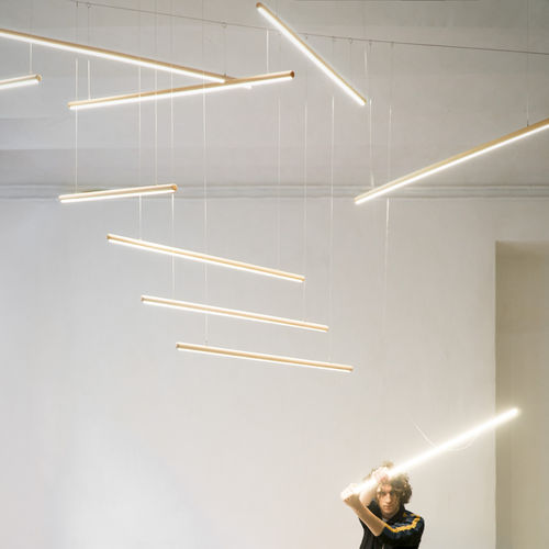 Hängeleuchte - FANTASTICKS - SMARIN - LED / linear / für öffentliche Bereiche
