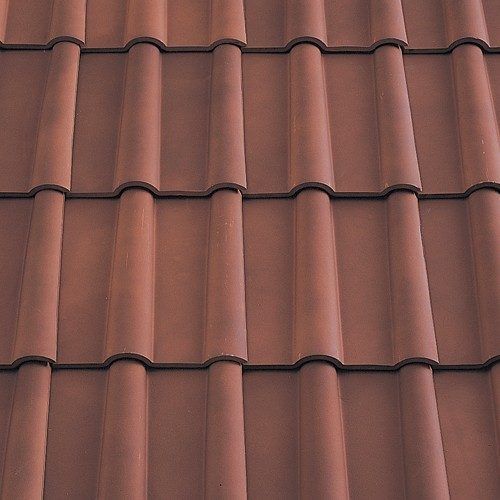 Römische-Dachziegel - BRIDGWATER DOUBLE - Wienerberger - Ton / Kleinformat / braun
