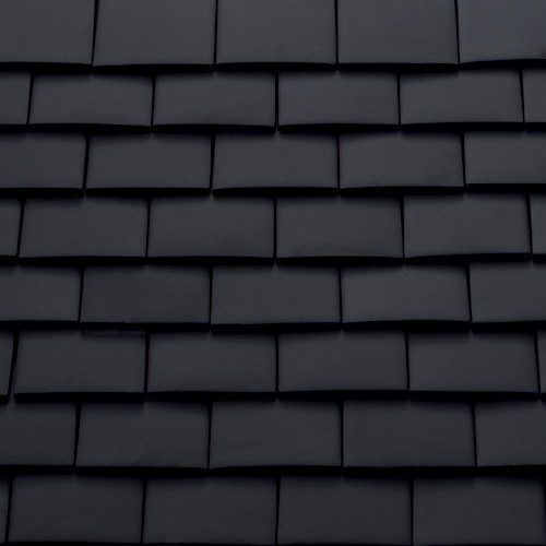 Flachdachziegel - HUMBER ANTIQUE SLATE - Wienerberger - Ton / Kleinformat / schwarz