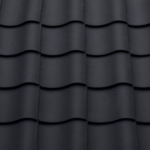 Rechteckiger Dachziegel - OLD ENGLISH ANTIQUE SLATE - Wienerberger - verfalzt / Ton / Kleinformat