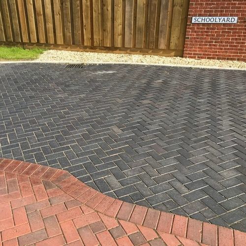 Tonpflasterstein - DRAGFACED CHAMFERED - Wienerberger - für Außenbereich / für Parkplätze / für Eingangsbereich
