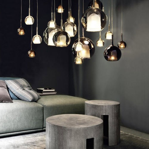 Hängelampe - GLO - PENTA - Glas / modern / mit Kabel