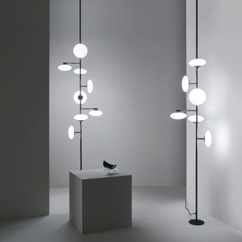 Stehleuchte - MAMÌ - PENTA - Metall / geblasenes Glas / modern
